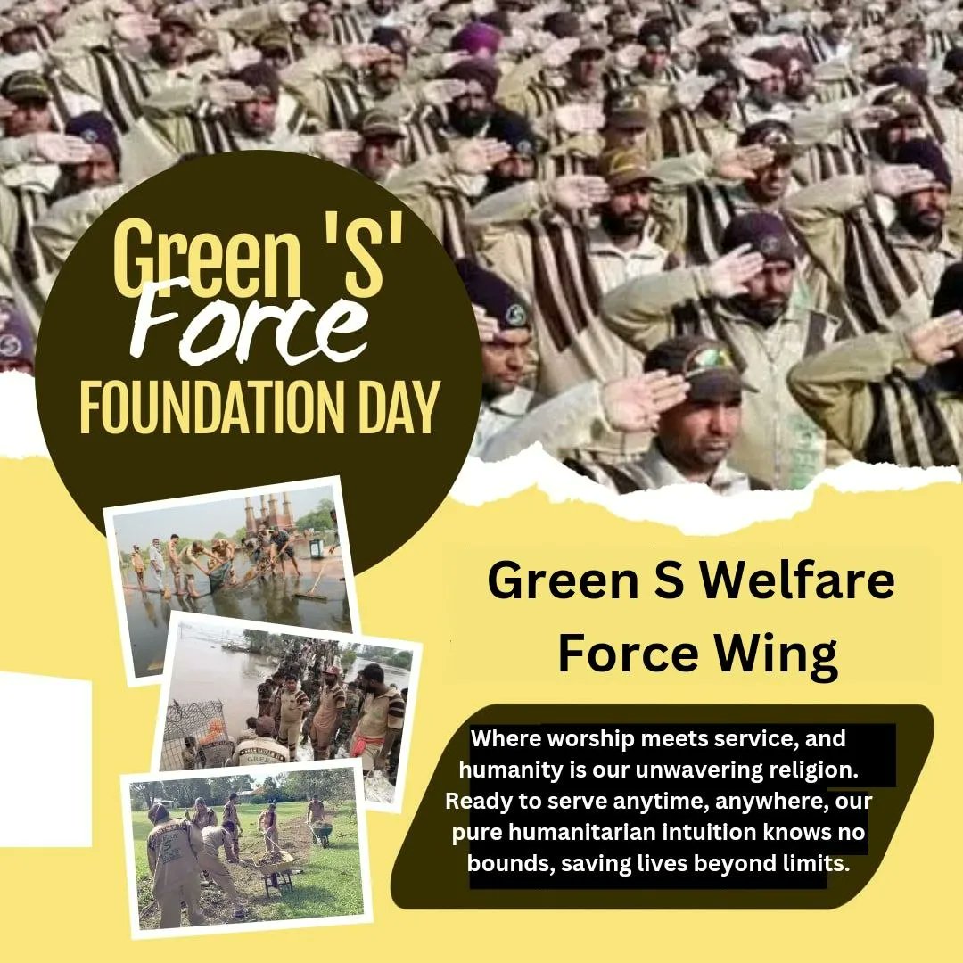 POOJAMAVI11's tweet photo. Today is a #GreenSFoundationDay this force is established by #SaintDrMSGInsan .
These are #RealLifeHeroes who work for the good of humanity without caring about their lives.This wing is truely called as #WarriorsOfHumanity who always strives for the betterment of others. https://t.co/hRxg28QhEd