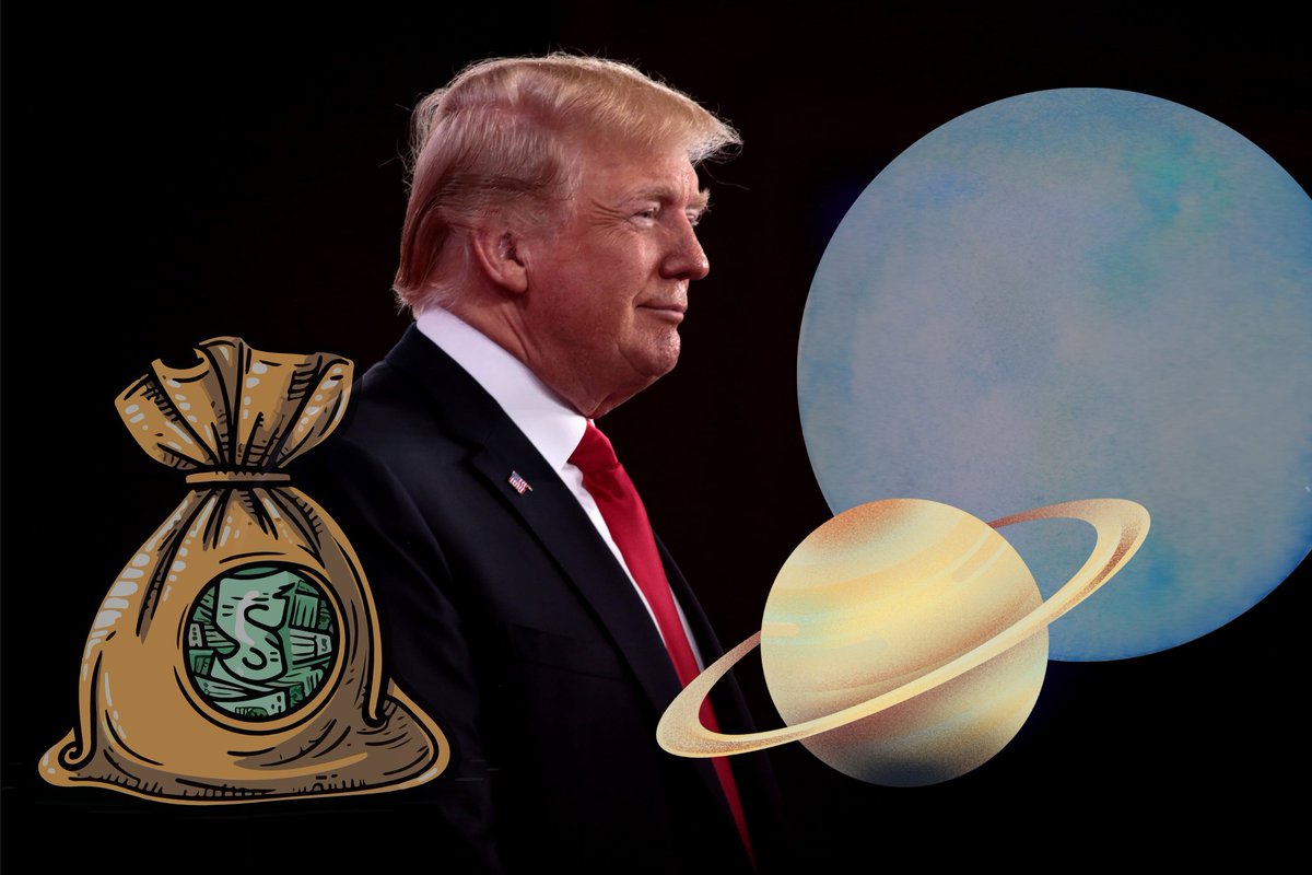 LoopAstrologie's tweet image. Schwarzer Freitag für den nach Nep-So/Mo wieder auf der Erde gelandeten Zwilling Donald Trump. Ein "bisschen Männerspaß" kostet ihn diesmal 83,3 Millionen Dollar. Astrologisch eine Punktlandung. Mehr bei Loop! -&amp;gt; astrologie-zeitung.de/news-aktuell/2…