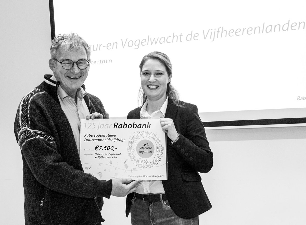 NVW5HL's tweet photo. Van #Rabobank Lek en Merwede kregen wij een duurzaamheidsbijdrage. Ontzettend trots dat onze vereniging hiervoor in aanmerking kwam. Een mooie bijdrage waarmee wij onze toekomstplannen kunnen realiseren. https://t.co/PQTZNXRzX8