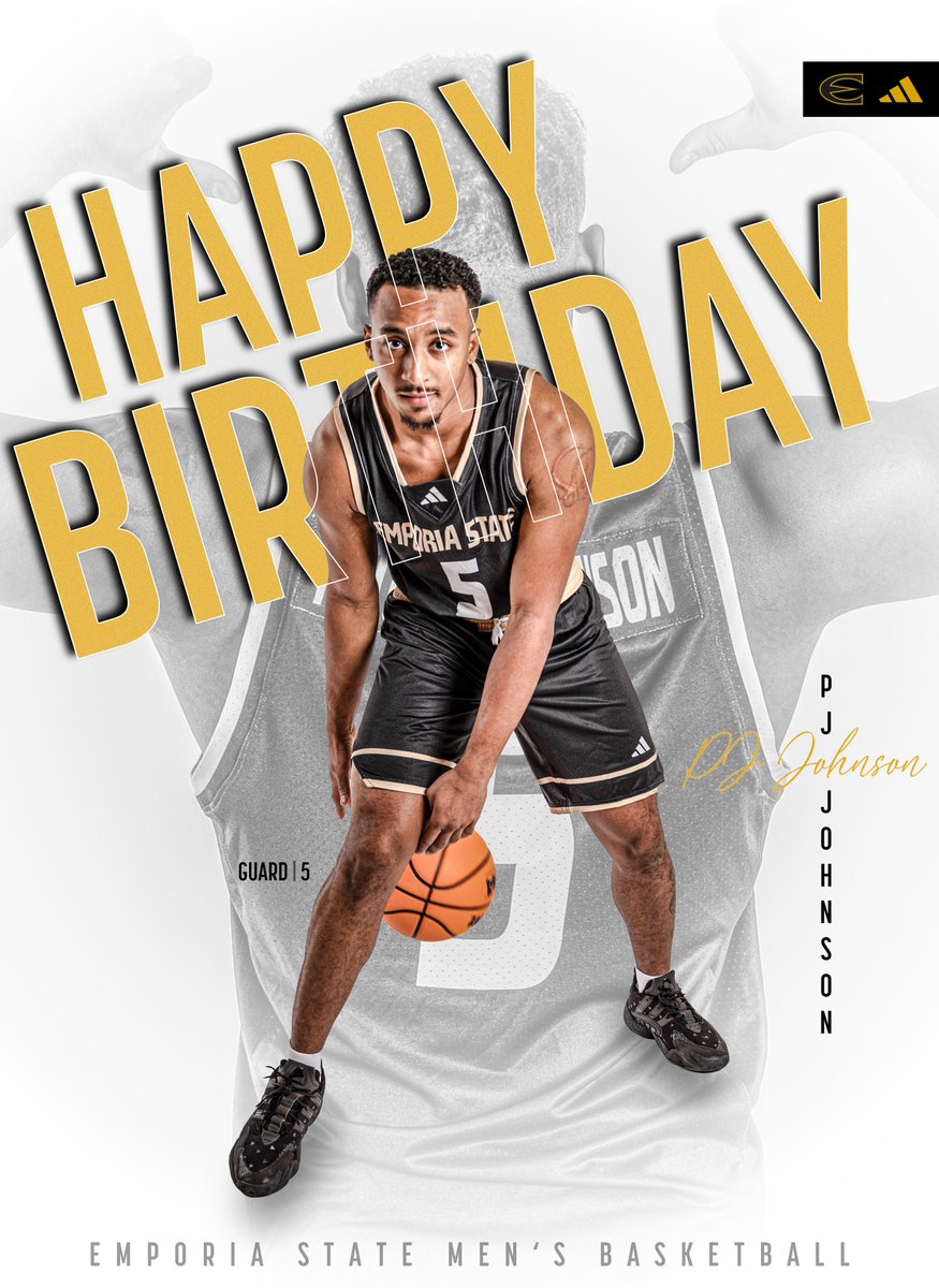 🎶🎵🎶

Happy birthday to ya‼️‼️‼️

Enjoy your day PJ

#GoEmporia ||| #StingersUp