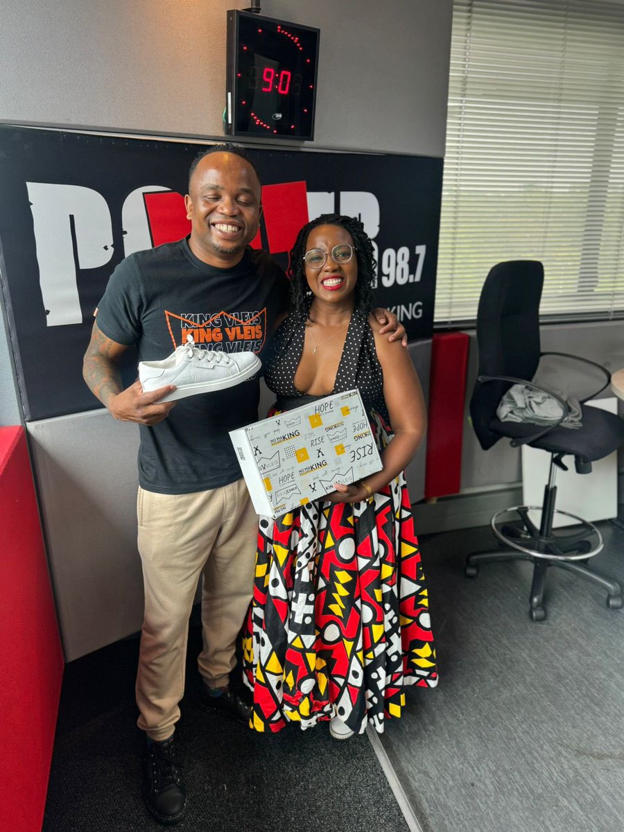 KingVleis's tweet image. Thank you for having us @TshegoMoagi_  &amp;amp; @Powerfm987 🤝🏽