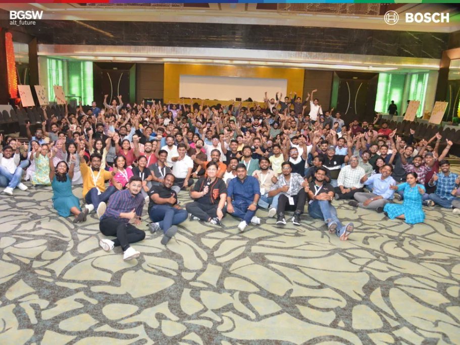 BoschSoftware's tweet photo. Welcoming young talent onto our Coimbatore campus - part of onboarding 900+ Boschlers across our locations in India this month. The new associates were inducted into life &amp; work at BGSW through engaging discussions &amp; activities. Good luck, young Boschlers - Here's to #alt_future! https://t.co/DQtuUVBnSV
