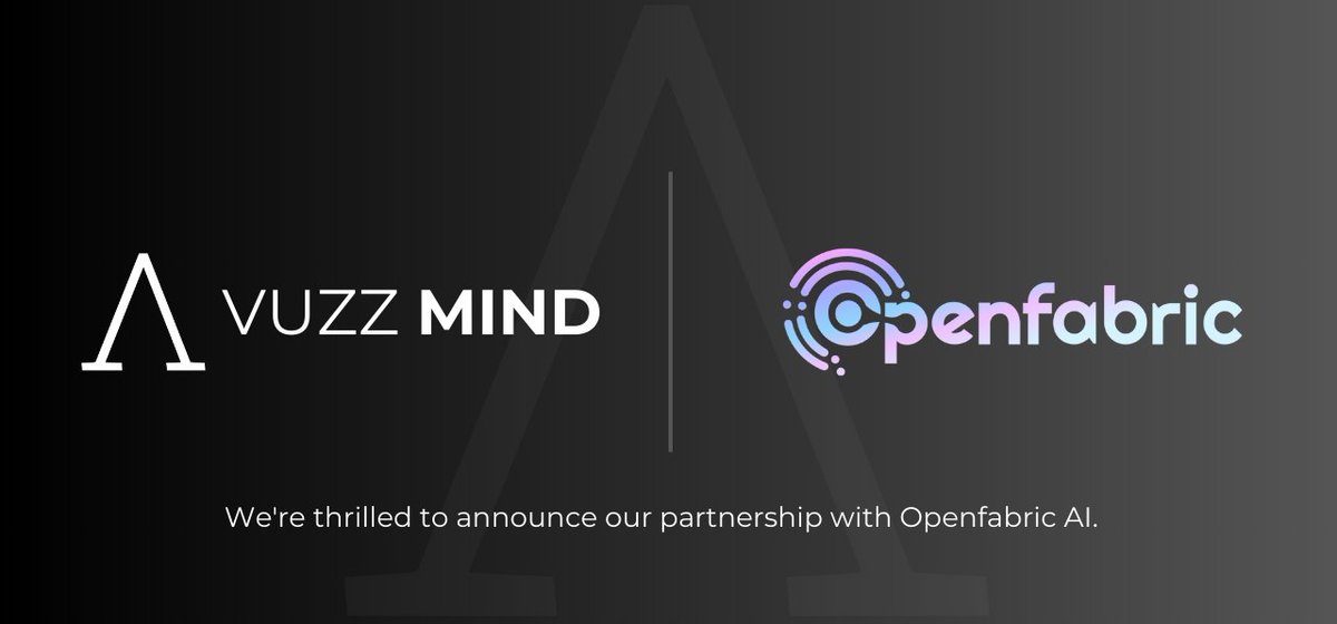 VuzzMindHub's tweet image. We're thrilled to announce our partnership with @openfabricai  

Openfabric is a decentralized AI platform that encourages collaboration between AI innovators, data providers, businesses, and infrastructure providers to create and utilize new intelligent algorithms and services.…