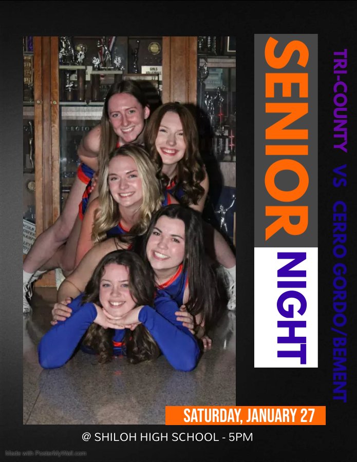 AmyHales10's tweet photo. Ready or not, tonight is Senior Night https://t.co/9fjz2XLLa1