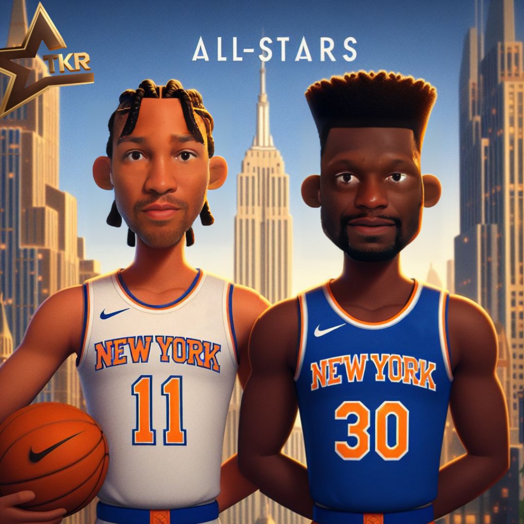 Jalen Brunson.
Julius Randle.
All-Stars! 😤
#NewYorkForever
