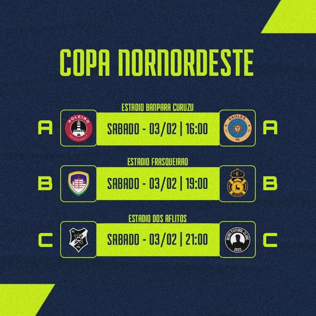Copa NorNordeste tweet media