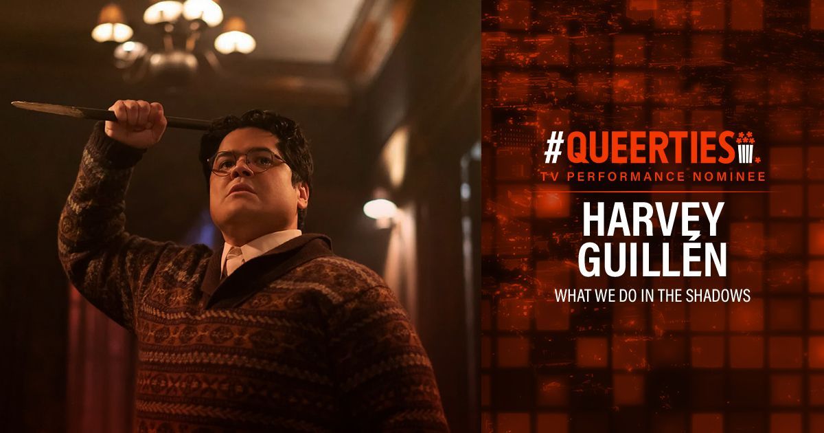 The #Queerties are here! Congrats to @HARVEYGUILLEN @theshadowsfx, nominee for TV PERFORMANCE OF THE YEAR! Vote for all your #LGBTQ+ favorites once a day until voting closes on February 22nd! 🏳️‍🌈🏆🍿 queerty.com/queerties/vote…