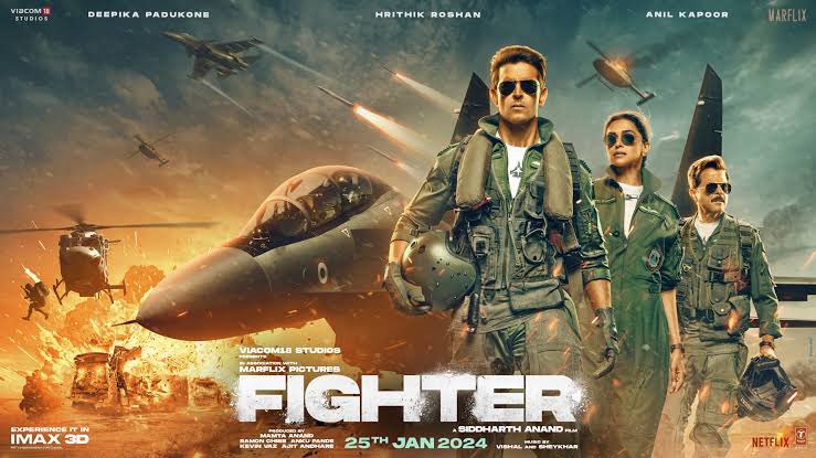 #Fighter, Unexpectedly, turned out to b well made n intensely captivating
#SiddharthAnand definitely deserves the credit for packaging it in a highly entertaining way
#HrithikRoshan steals every scene wid his screen presence
In love with d score by @sanchitbalhara n @ankitbalhara