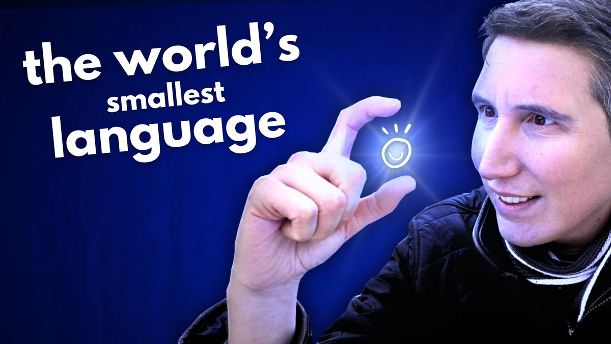 toki 👋 

It's the world's tiniest language with just 120[ish] words. But thousands of people use Toki Pona to communicate every day.

Kindly check out my 🎥NEW VIDEO🎥 all about it.

WATCH HERE: youtu.be/PY3Qe_b9ufI?si… #tokipona