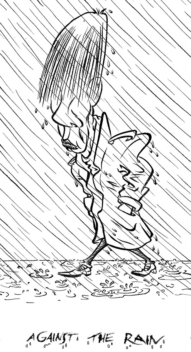 'Against the rain'
#comics #cartoon #illustration #illustrator #drawing #cartoonblog #sketch
© Enrico Ariis AKA Gino Koltz