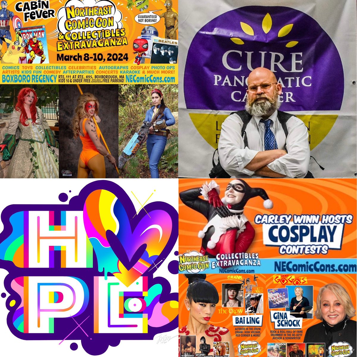 ZombieLeader1's tweet photo. Weβll be fundraising for @lustgartenfdn at @NEComicCons on 3/8-3/10. Once you visit talent such as @officialgogosβ @realginaschock & @RealBaiLing, please swing by the atrium or vendor room to donate.π
Canβt attend? Give directly here:
https://t.co/mKuwIGyqEj. #necomiccon https://t.co/fx3tMnGdMW