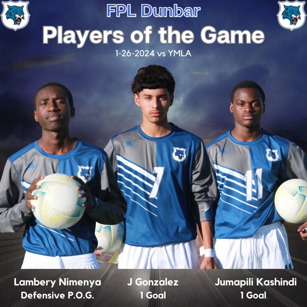 Dunbar Men’s Soccer (@fpldunbarsoccer) on Twitter photo 