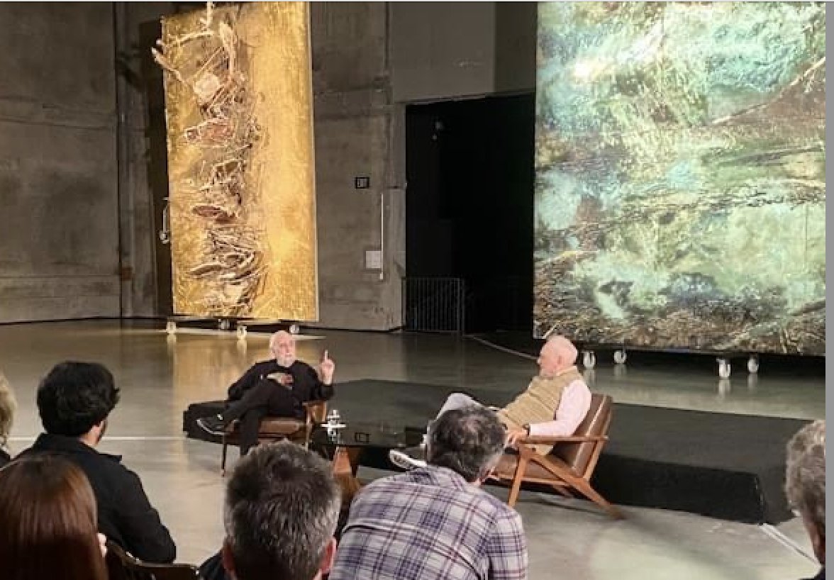 In June, Jerome Rothenberg & I read at @Gagosian Gallery LA, at Kiefer’s show, Re: the Khurbn (Yiddish -- catastrophe). Posted for International Holocaust Remembrance Day. The video is about 45 minutes, with a conversation at end..gagosian.com/quarterly/