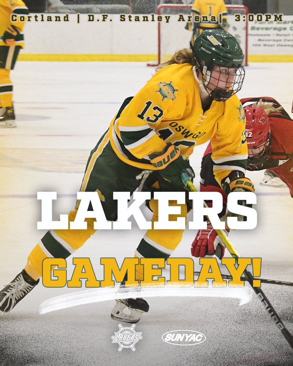 3pm puck drop here at the Deb! Let’s go, Lakers!