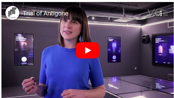 📽️ The development team of the House of Classical Greek Ideas created a short #documentary based on the ancient Greek tragedy the "Trial of Antigone" as an intersection point.
💻vast-project.eu/the-trial-of-a… 
#EUvalues #CulturalHeritage #AncientGreekTragedy #DigitalCulturalHeritage