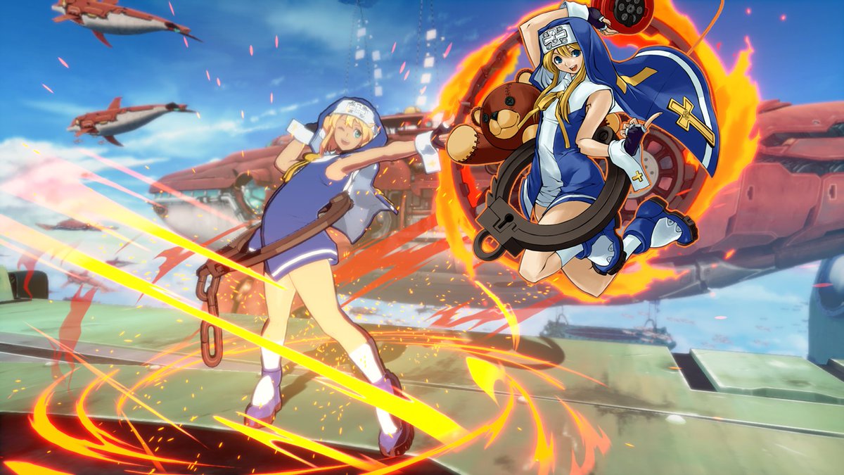 LJAMRiven's tweet photo. Classic outfit mod from older Guilty Gear games for Bridget

Gamebanana link: https://t.co/D2QxNZPwKl

#GGST #mod #Bridget https://t.co/BkuwF9Or9N