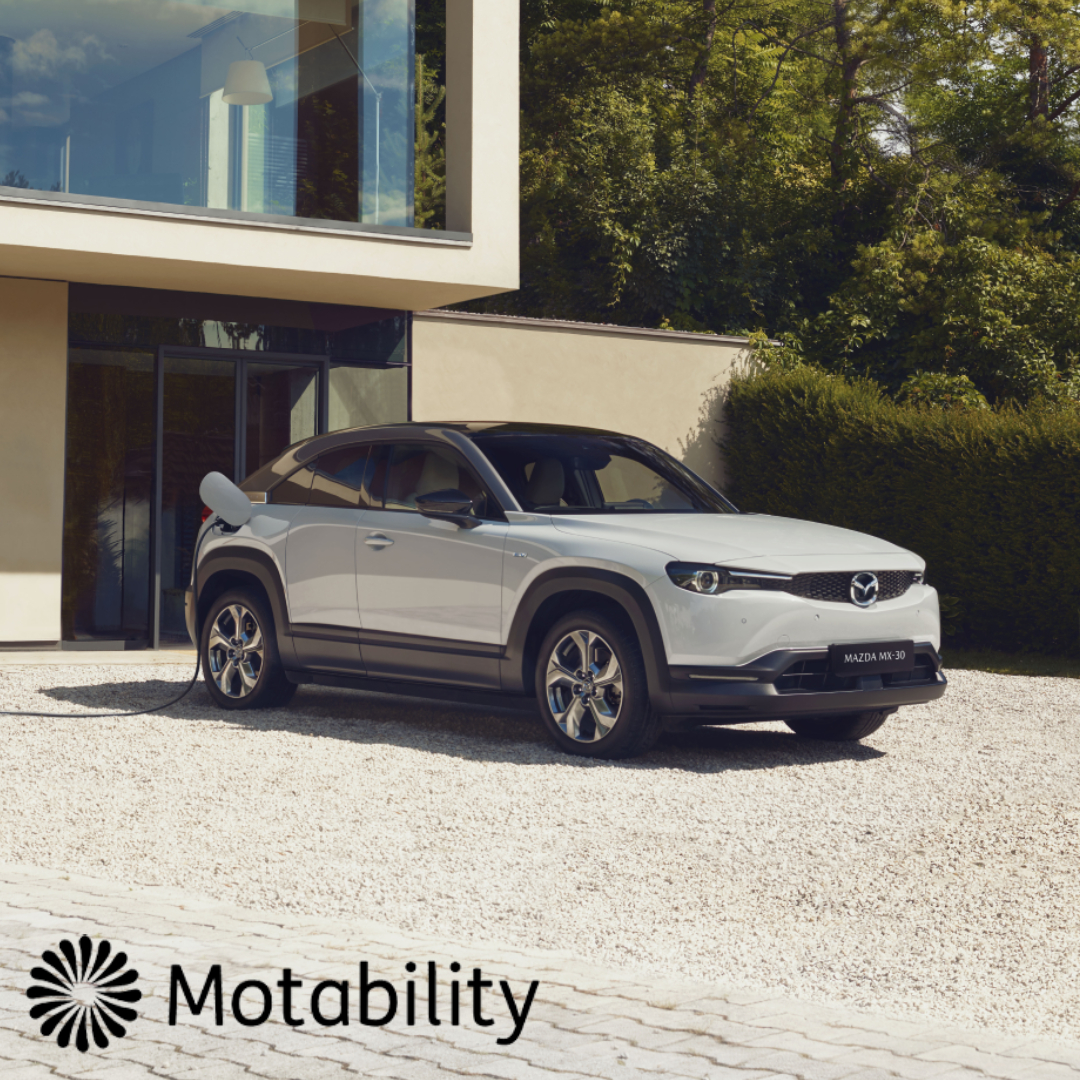 Embrace the electric revolution with the Mazda MX-30. Now available on Motability with  NIL advance payment and a free chargepoint installation, making sustainable driving even more accessible. 

Find out more: ow.ly/NjMG50Qu1g0