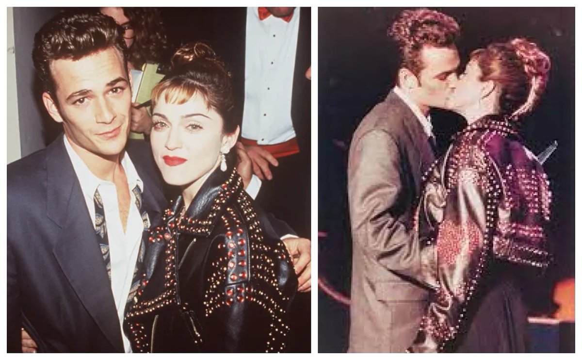 La actriz #ToriSpelling reveló que su difunto coprotagonista de la serie de los 90s #BeverlyHills90210,  el galan de aquel momento #LukePerry, salió en secreto con #Madonna. 
#MixFm #Puebla #AlAire #BuenosDías