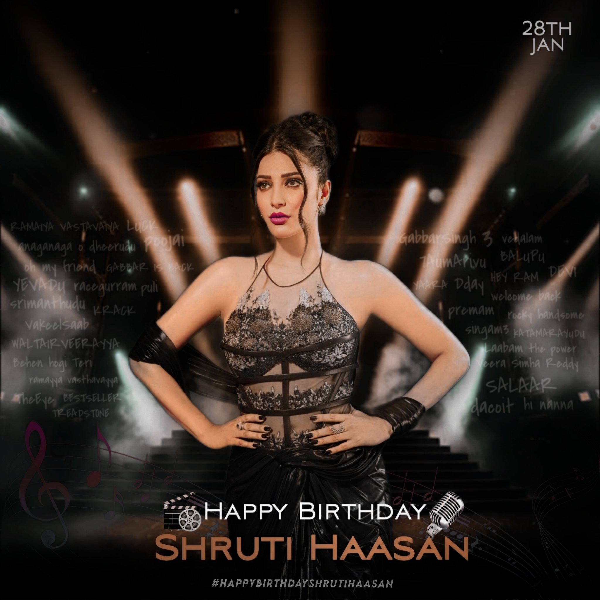 shruti haasan (@shrutihaasan) / X