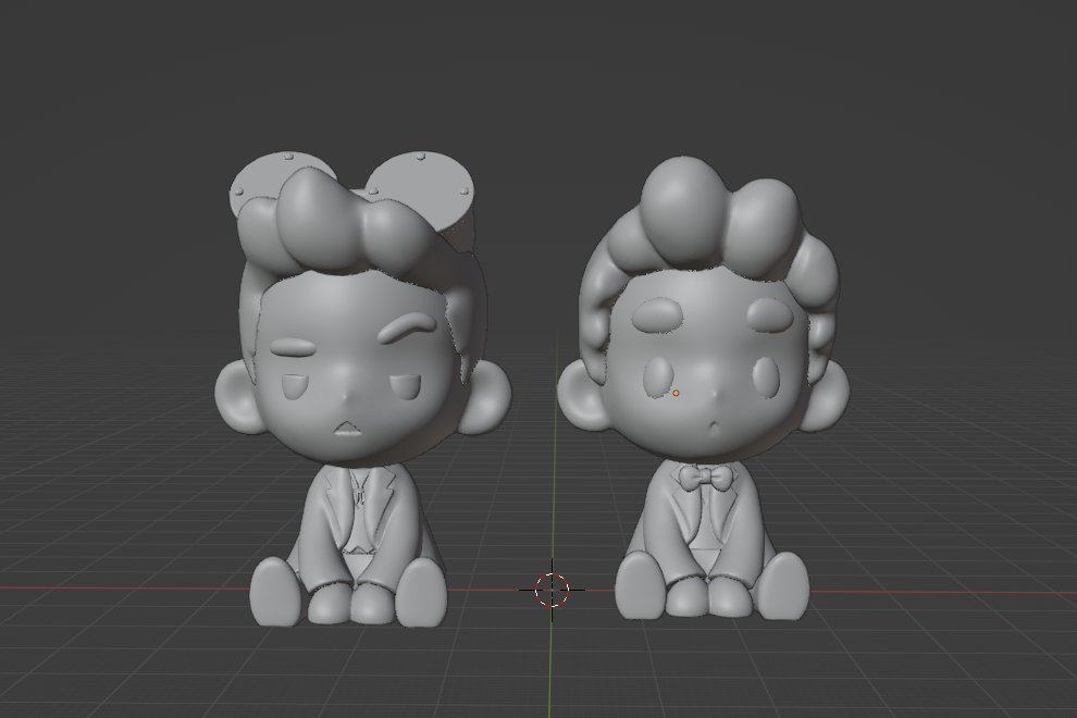 chocobavanilla's tweet image. 다끗낫으니까 올려봅니다
크롤아지 피규어 모델링...