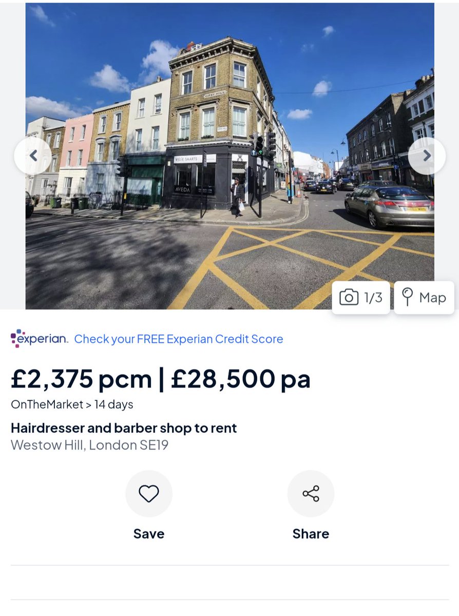 @cpneighbours @cplocal @andybambino
And yet another long standing triangle business closed. Not the best start to the year for the triangle #SE19 
onthemarket.com/details/139883…