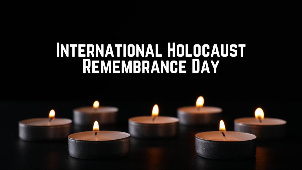 On International Holocaust Remembrance Day, we bear witness to the horrific crimes against millions of Jewish men, women and children.

Tragically, these atrocities aren't just in the past. We must stand united against rising antisemitism wherever it rears its ugly head.