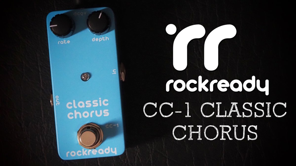 pedaloftheday's tweet photo. Our second Rockready Mini Pedal demo today comes in the form of the CC-1 Classic Chorus, which gives you vintage modulation with just two control knobs. Demo out on our YouTube channel NOW!!🤘

https://t.co/VD0lD0ELhN

#pedaloftheday #rockready #osiamo #osiamomusicgear #chorus https://t.co/YerPZVM3Y9