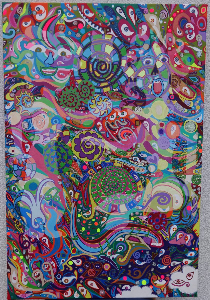 Fractalance's tweet photo. Mein Werk: Über den Dächern der Zeit
My work: Beyond of the roofs of time https://t.co/LuOBcqK8Xz