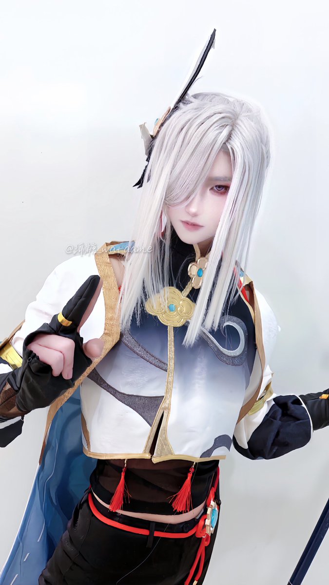 ♂鹤
#GenshinImpact #原神 #Shenhe #申鶴 #性转 #cos #cosplay