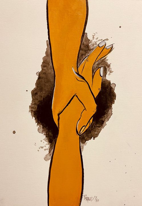 Raeders818's tweet photo. Art of the Day: "Hold on". Buy at: https://t.co/0mXs3RZQpd https://t.co/Dq6wg0DYs5
