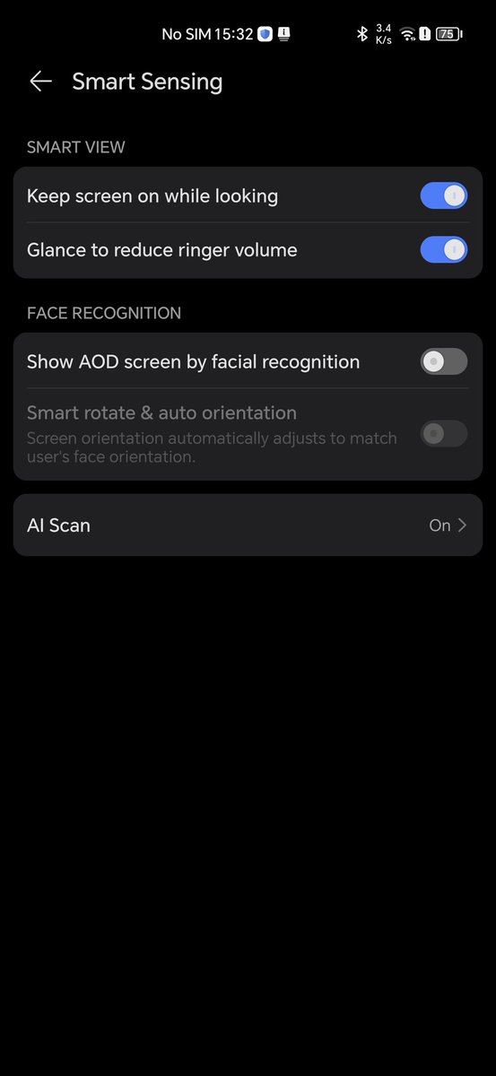fabrizio_degni's tweet photo. Screenshots captured from #HonorMagicOS8 #Assistant section. 
The eyes tracking works very well and recalled to my memory the calibration phase of the #Hololens2. 

#honor #honormagic5ultimate https://t.co/NV8owH1QQg