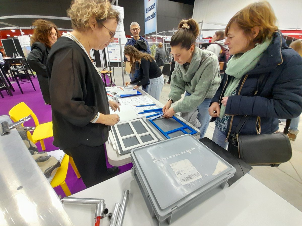 Toujours autant d'animation sur le stand <a href="/FTravail_GE/">France Travail Grand Est</a> du <a href="/SFEAlsace/">SFEAlsace</a>  où nous  proposons aux entreprises et aux candidats de découvrir des exercices de la méthode de recrutement par simulation ⬇️⬇️
plmpl.fr/c/G5LTh
