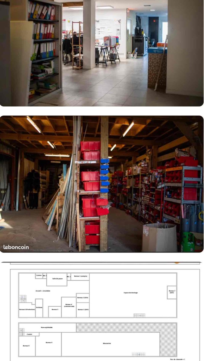 aquaclimservice's tweet photo. à louer sur lorient local commercial avec stockage , disponible à partir de avril 2024 

visible sur le site le bon coin https://t.co/vkh0O39AWG