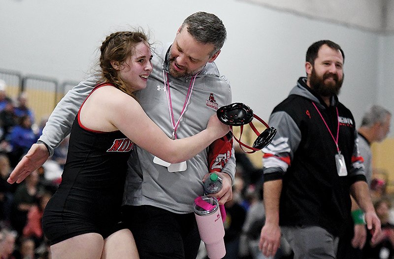 After an injury derailed her first season on the mat, North Tama's Briar Blake is "full go" and a regional champion heading to state with teammate Addison Hochstetler as the school's first two girls state qualifiers #iahswr
timesrepublican.com/sports/local-s…