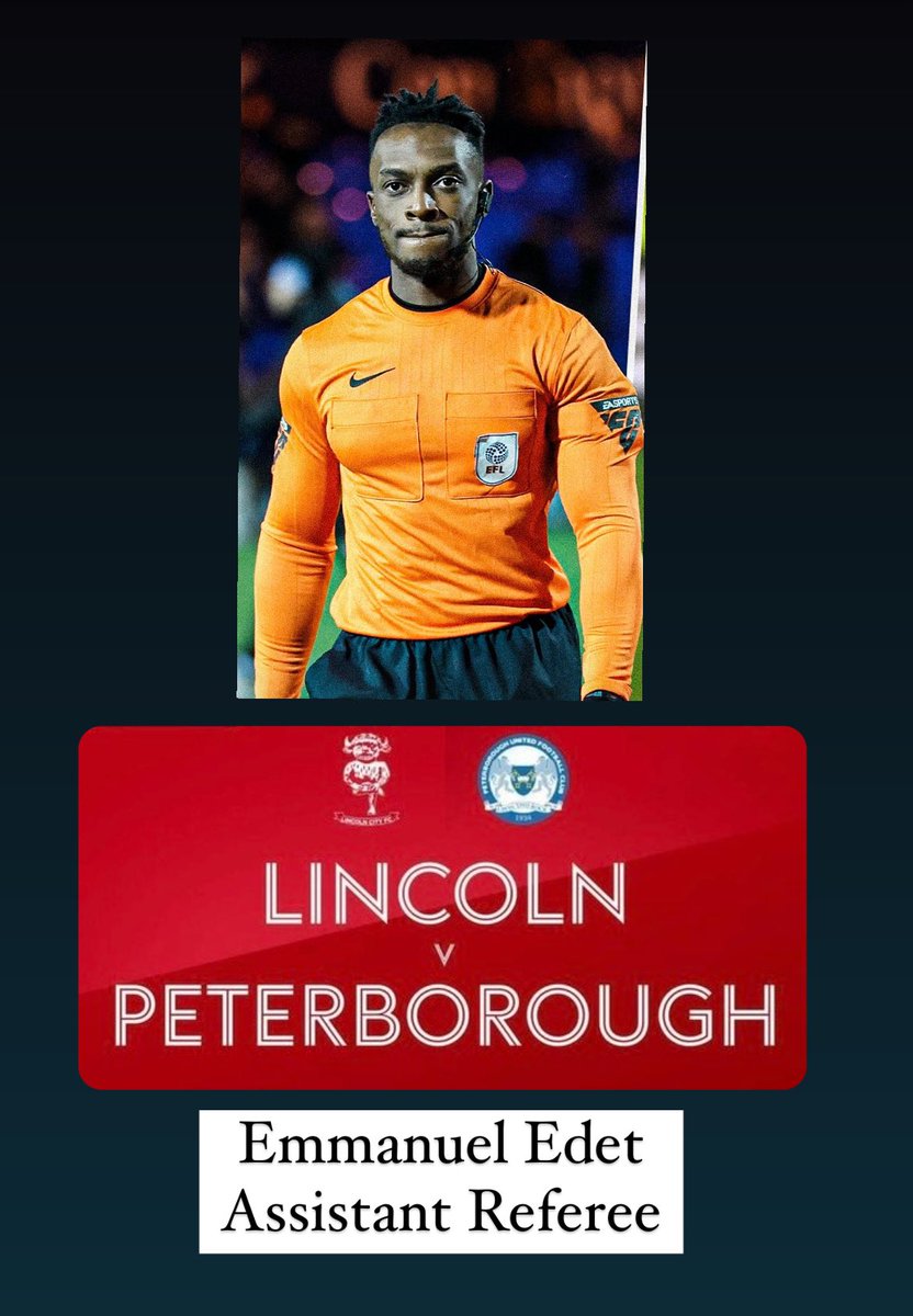 BAMREFOfficial's tweet photo. #FACup weekend and we have #BAMREF members in action
Sam Allison: Leeds V Plymouth
Sunny Gill & Akil Howson: Sheffield UTD v Brighton
Emmanuel Edet: Lincoln V Peterborough
We wish you all the best 🍀
#football #saturday #pgmol #Kickitout #ref6 https://t.co/7RoLyAjbfV
