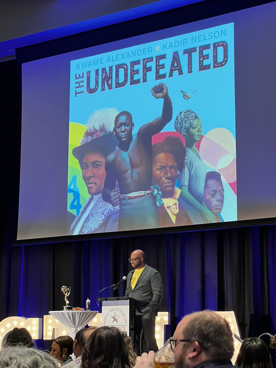 Loved listening to <a href="/kwamealexander/">Kwame Alexander</a> during lunch! <a href="/TCTELA/">TCTELA est. 1965</a> <a href="/laureldunnLISD/">Laurel Dunn</a>