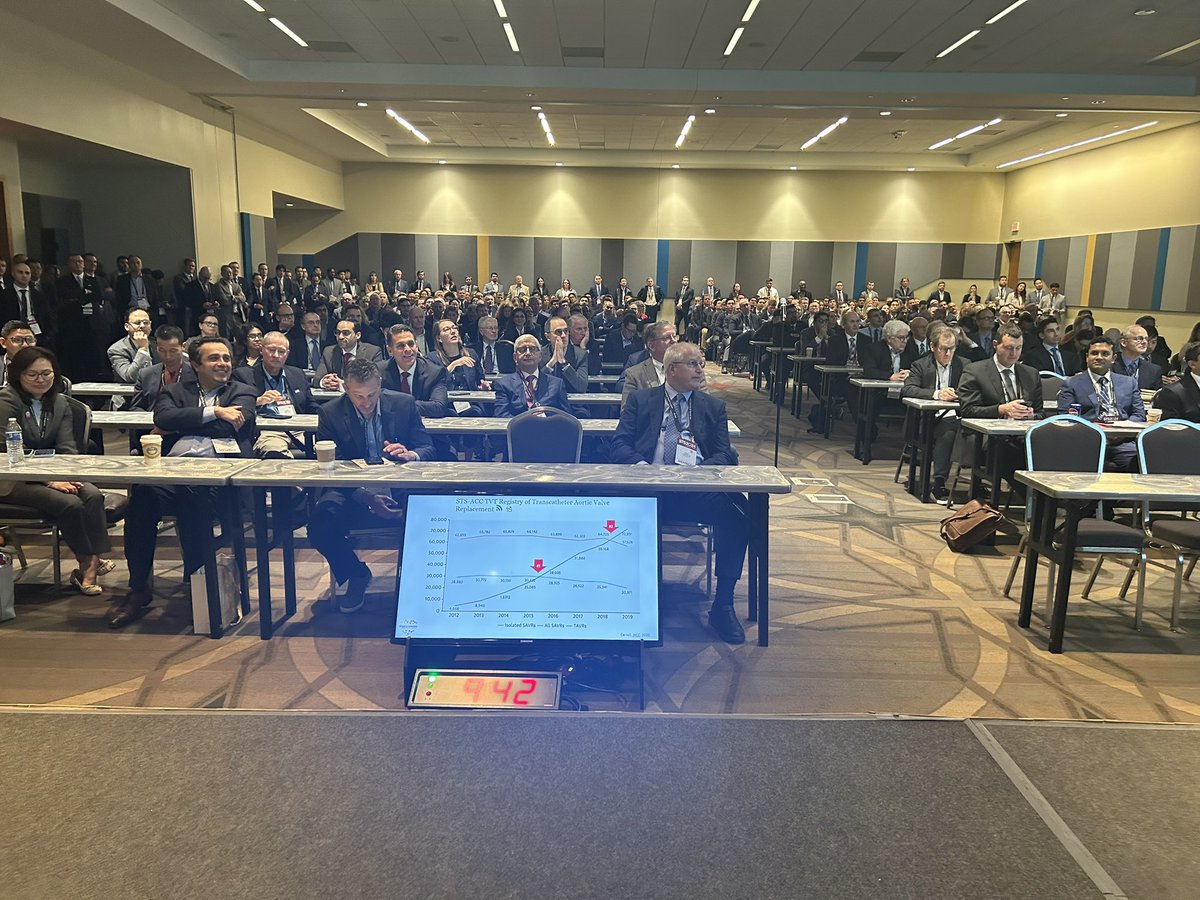 Ibrahim Sultan (@ibrahimsultanmd) on Twitter photo Standing room only. #SAVR is back. #TAVR #sts2024 <a href="/STS_CTsurgery/">The Society of Thoracic Surgeons</a> <a href="/TsuyoshiKaneko1/">Tsuyoshi Kaneko</a> <a href="/KarenMKimMD1/">Karen M Kim, MD</a> #sarapereira Standing room only. #SAVR is back. #TAVR #sts2024 <a href="/STS_CTsurgery/">The Society of Thoracic Surgeons</a> <a href="/TsuyoshiKaneko1/">Tsuyoshi Kaneko</a> <a href="/KarenMKimMD1/">Karen M Kim, MD</a> #sarapereira