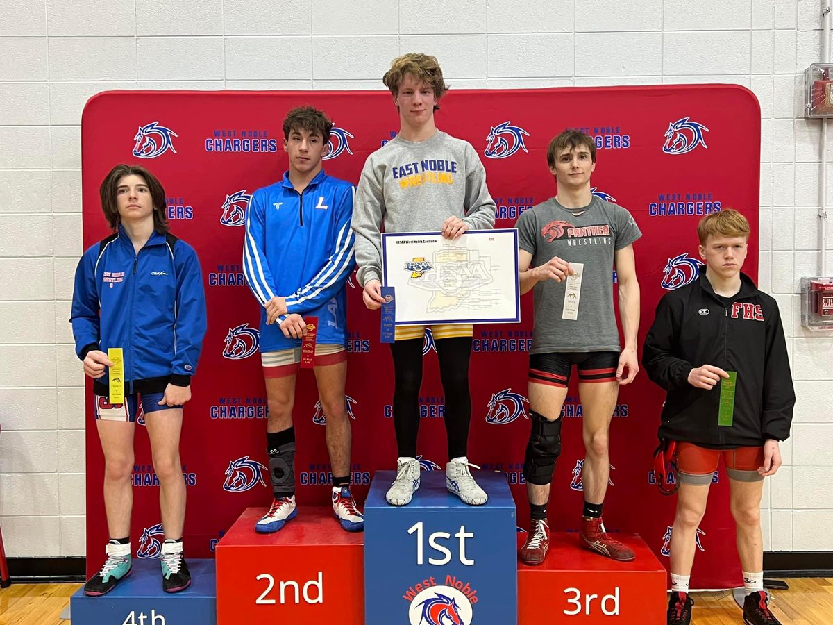Unified Knights (@ryanpepple) on Twitter photo Unified Knight Blake Byerley 2024 SECTIONAL CHAMP! Congratulations!! <a href="/ENKnights/">East Noble Activities Department</a> <a href="/ENwrestling2018/">EastNobleWrestling</a> Unified Knight Blake Byerley 2024 SECTIONAL CHAMP! Congratulations!! <a href="/ENKnights/">East Noble Activities Department</a> <a href="/ENwrestling2018/">EastNobleWrestling</a>