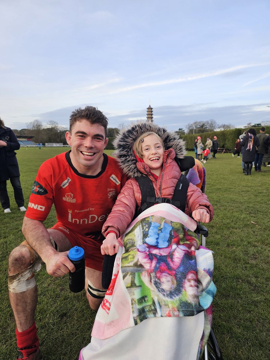 Eira has decided Tom was her man of the match today!!!!!