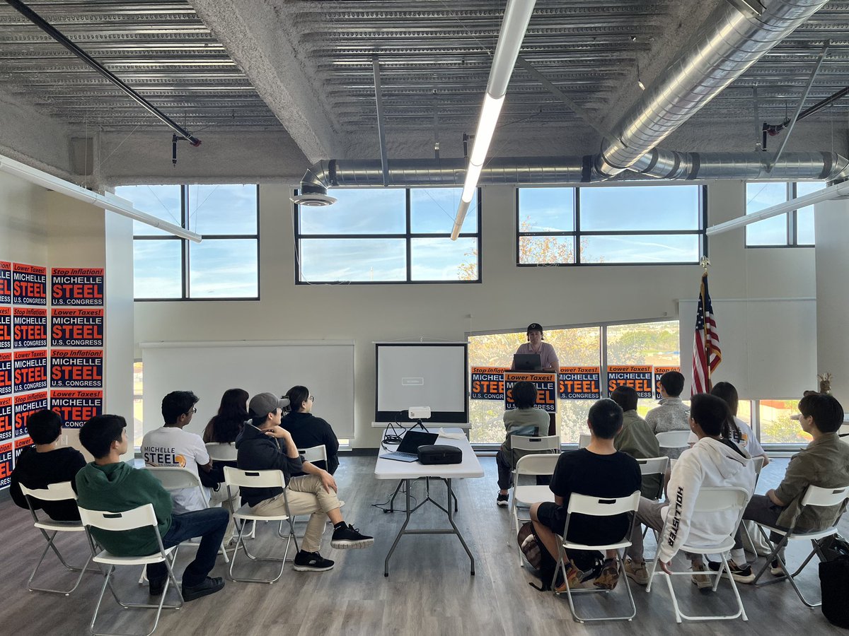 k_pitt01's tweet photo. The team in #CA45 kicked off our Operation Red Weekend of Action with a voter contact & #ProtectYourVote training. Just one of many events across the state. Let’s goooo! 🙌🐘🇺🇸 https://t.co/OciLNtFTL4