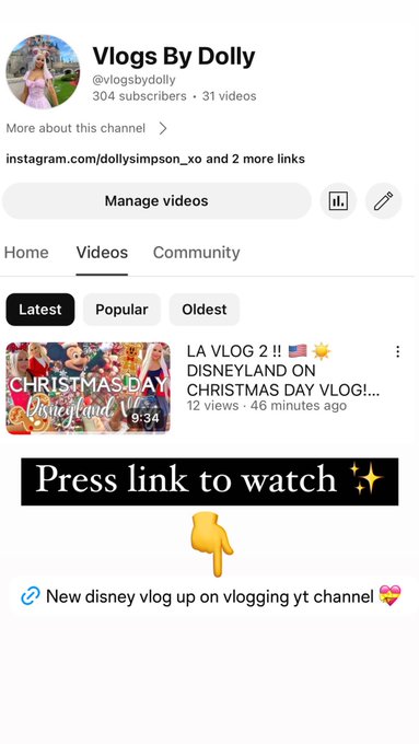 New Disney vlog up on my vlogging yt channel here&rsquo;s the link - https://t.co/YTQrdkfITT https://t.co/<a href="/tag/throne"class="tags"><span>#throne</span></a><a href="/tag/wishlist"class="tags"><span>#wishlist</span></a>