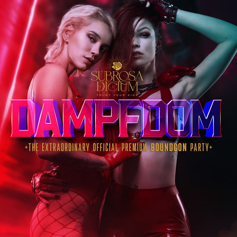 Due to construction at Kesselhaus, our famous party during the BoundCon weekend will be at Dampfdome (another venue at the same compond) this year. 
Will you be there? 
RSVP here: fetlife.com/events/1448893