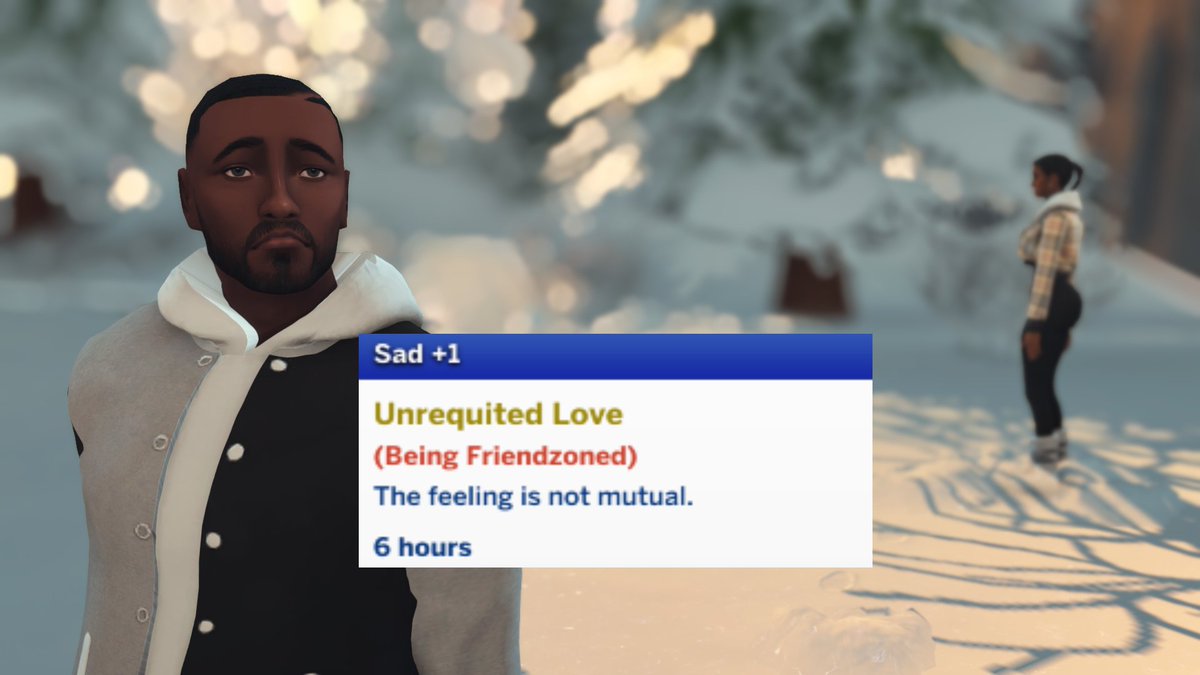 simminalittle's tweet photo. Diamond chose girlcode over the zick. Would her friend Kassidy do the same for her??? #ShowUsYourSims #BlackSimmer #SimStories https://t.co/gCXiwfwUN3