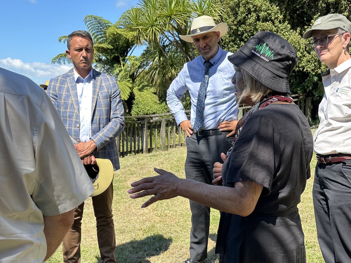 DavidMacLeodMP's tweet image. Second up this week I had the pleasure of welcoming Tama Potaka Minister of Conservation and Māori development. We visited a new Māori housing development in Okato, Mounga North Taranaki Visitor Centre, and Pukeragiora Pa. It was a fantastic day!