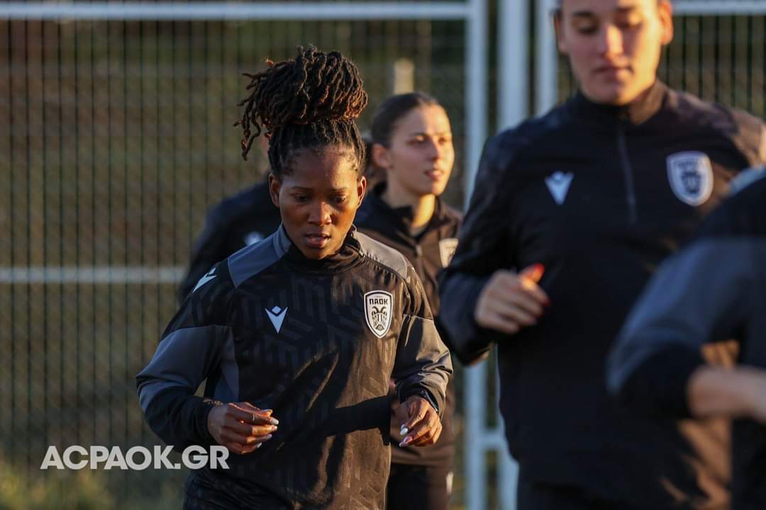 Esse Akida was on the scoresheet for AC paok women as her side edged Asteras Tripolis 2-0 in the Greek A Division Women’s league match played today. The goal is Akida's 4th of the season. #FootballKE #womenfootballke #AfricanFootball