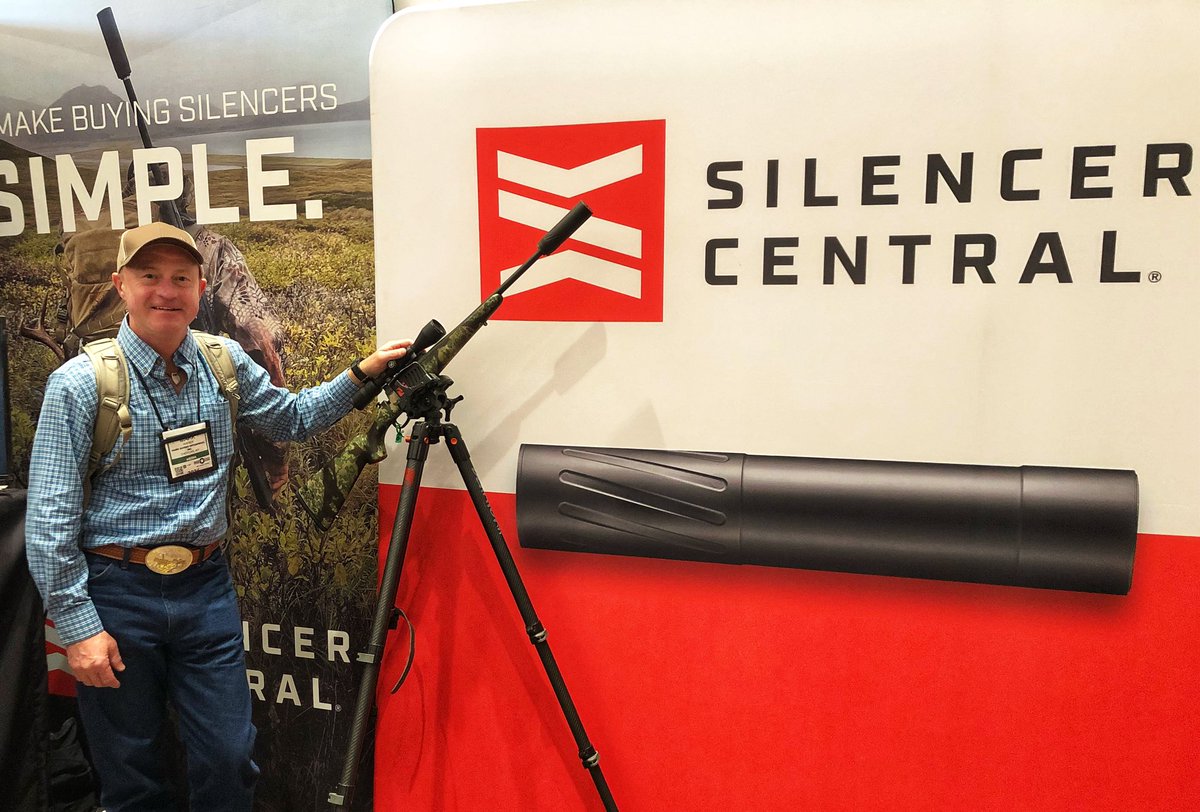 Mark_Kayser's tweet image. Yes sir, another SHOT Show stop! As a South Dakota native (relocated to Wyoming of course), I cannot say enough good things about Silencer Central. Never hunted with a suppressor? Reach out to their experts @Silencercentral #suppressor