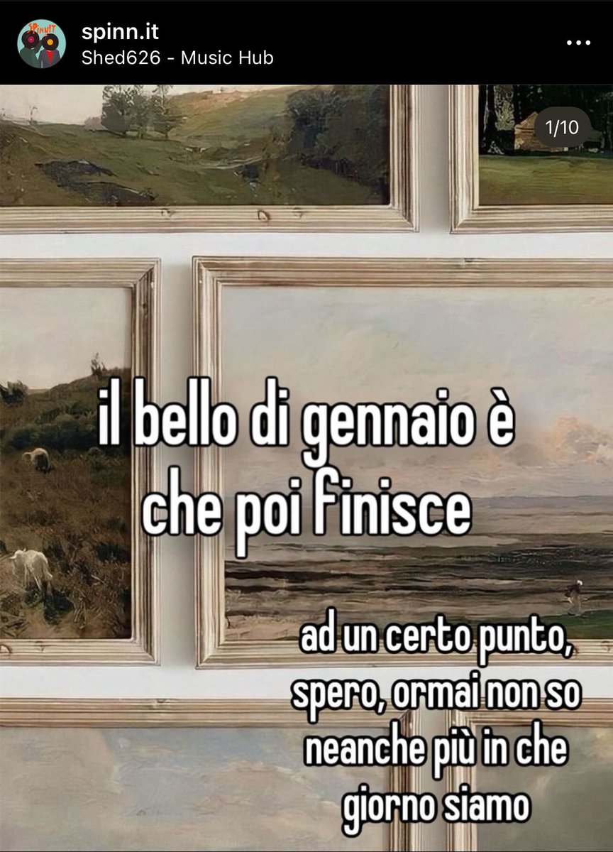 Siamo al 43 di Gennaio
