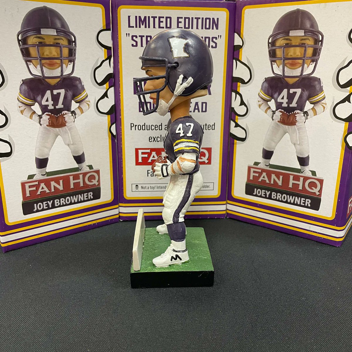 asiddiqui15's tweet photo. RT for a chance to win this Fan HQ Joey Browner bobblehead.

Two winners will be announced Thursday at 8 PM CT. #vikings https://t.co/RnILyK952n