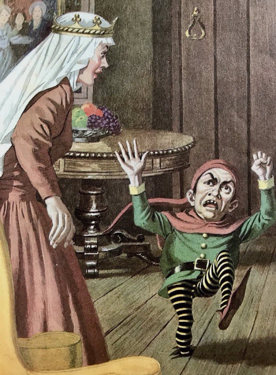 LBFlyawayhome's tweet photo. Ladybird book pictures on request. 
Rumpelstiltskin’s rage
Artist: Eric Winter (1968) https://t.co/a4egep1VxZ