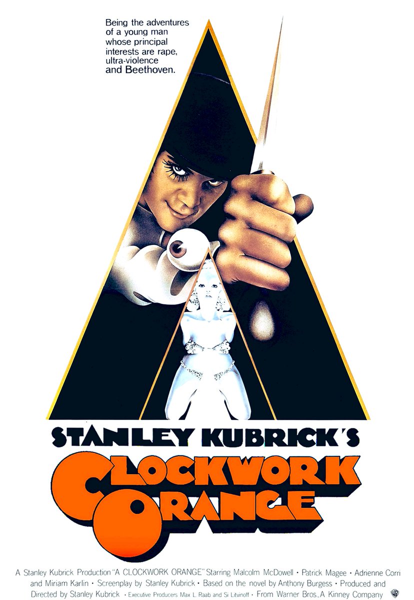 kommunication23's tweet photo. What poster was on your wall when you were a teenager?
#clockworkorange #cultfilms #stanleykubrick #anthonyburgess #youthcults #prepunk #xcertificate https://t.co/IbHZiV5U3S